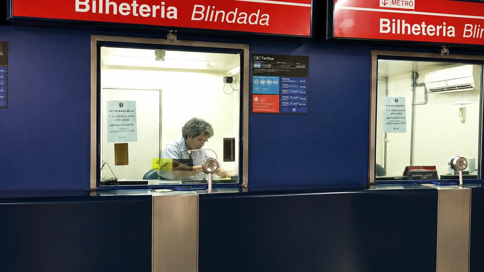 Ponto de embarque Bilheteria do Metrô Itaquera